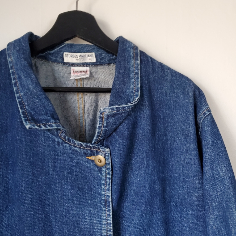 VTG Guess denim blazer jacket